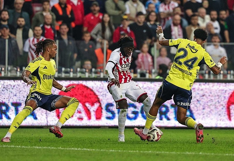 Fenerbahçe-Samsunspor Super Cup semi-final match statistics