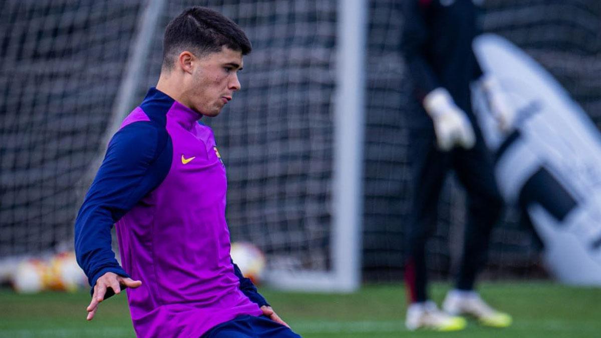 Quim Junyent has returned to Barça Atlètic training this week