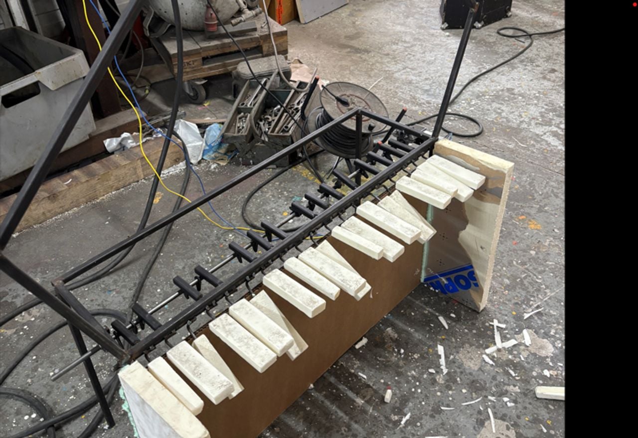 The organ in the initial phase (Photo: Joris Wijnen).