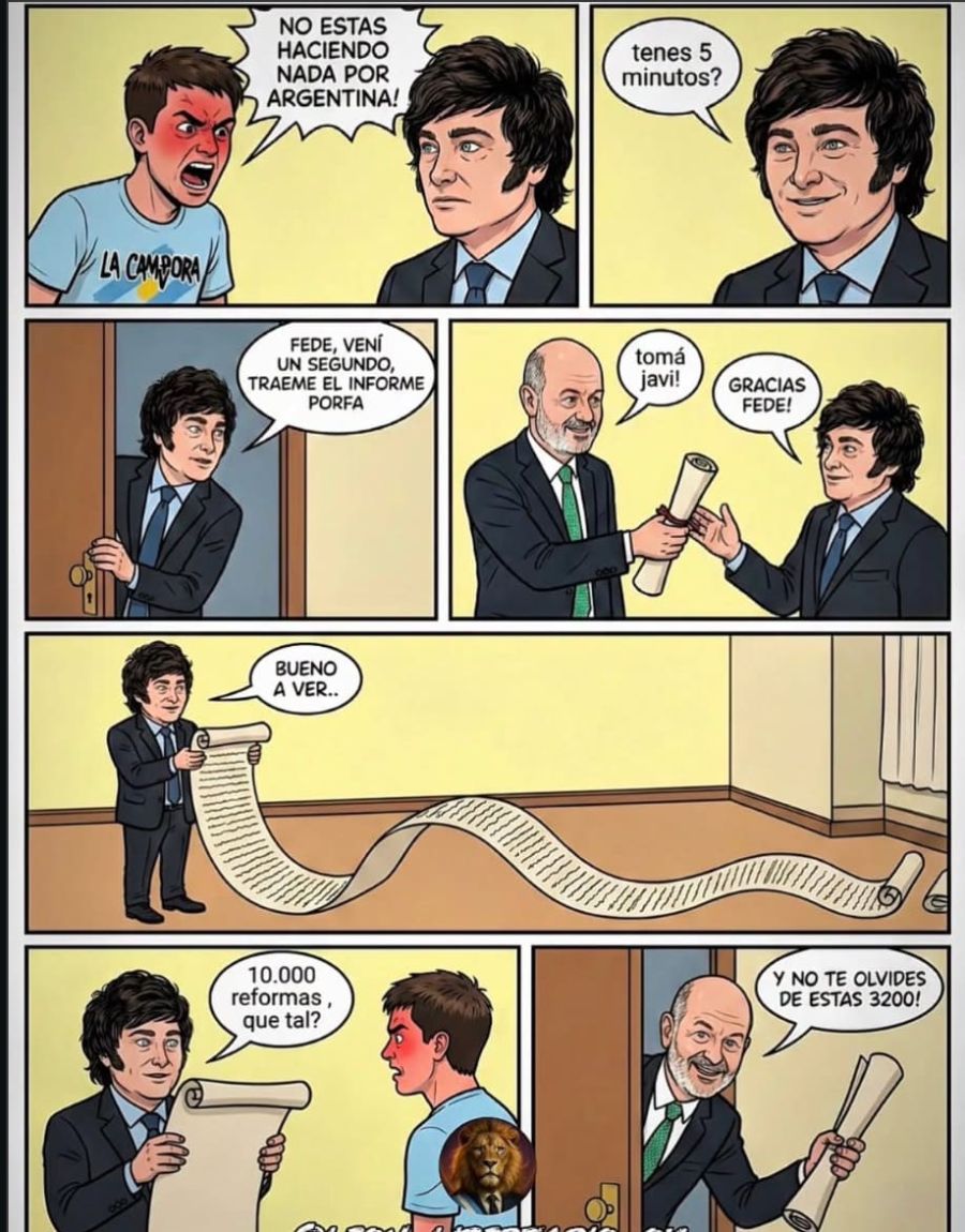 Milei Comic