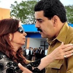Cristina Kirchner and Nicolás Maduro | Photo: CEDOC