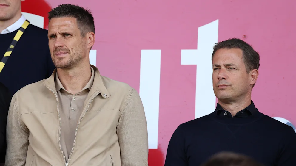Die BVB-Bosse Sebastian Kehl und Lars Ricken (r.)