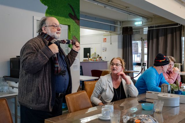 Right: Bibliotope coordinator Nicole van Dongen.