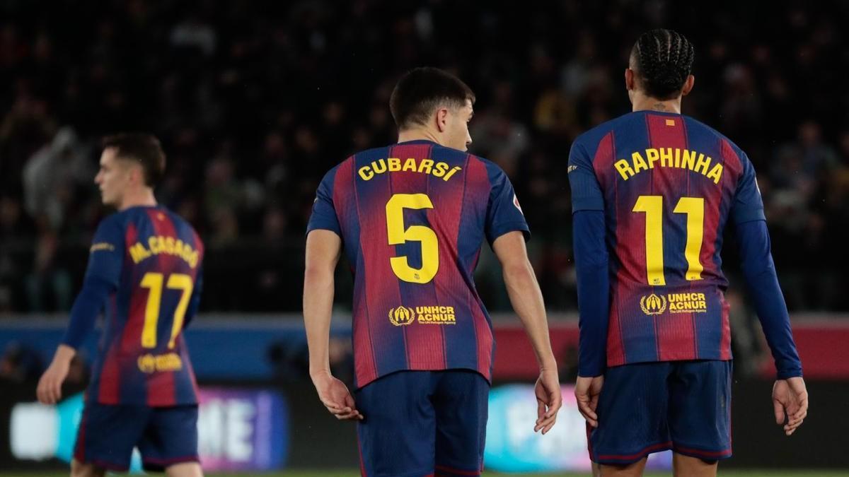 Cubarsí, Raphinha and Casadó stood out against Oviedo