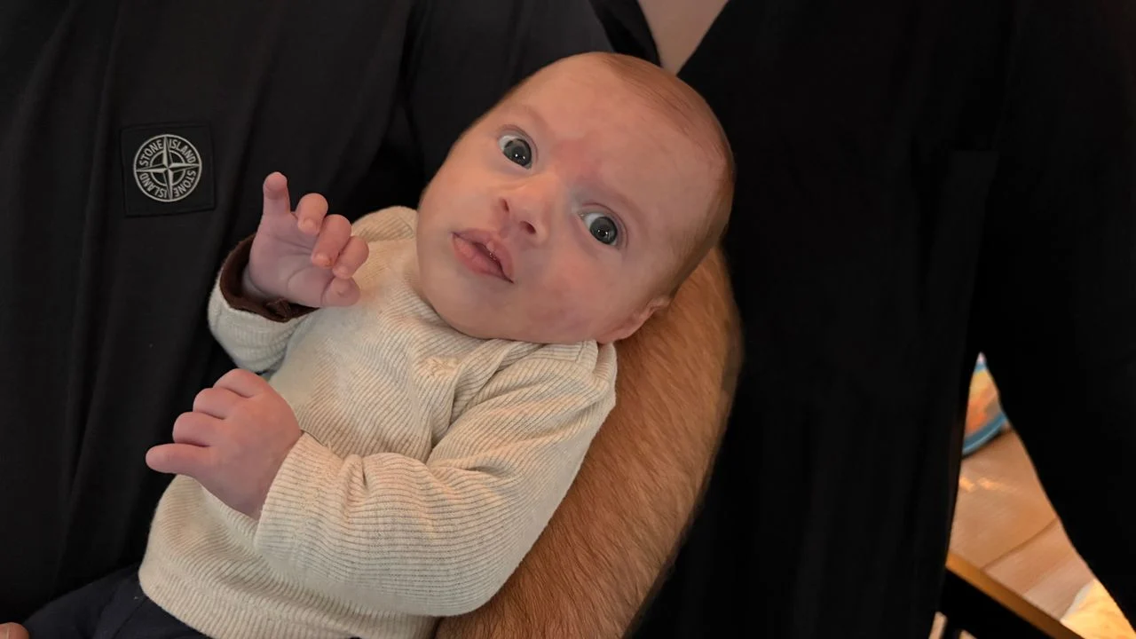 Baby Seff is now doing well (photo: Imke van de Laar).