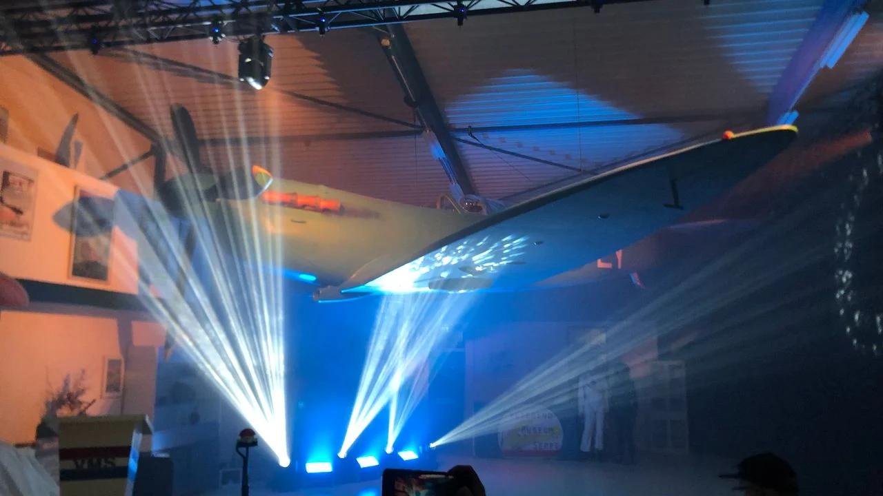 The presentation of the Spitfire (photo: Willem-Jan Joachems)