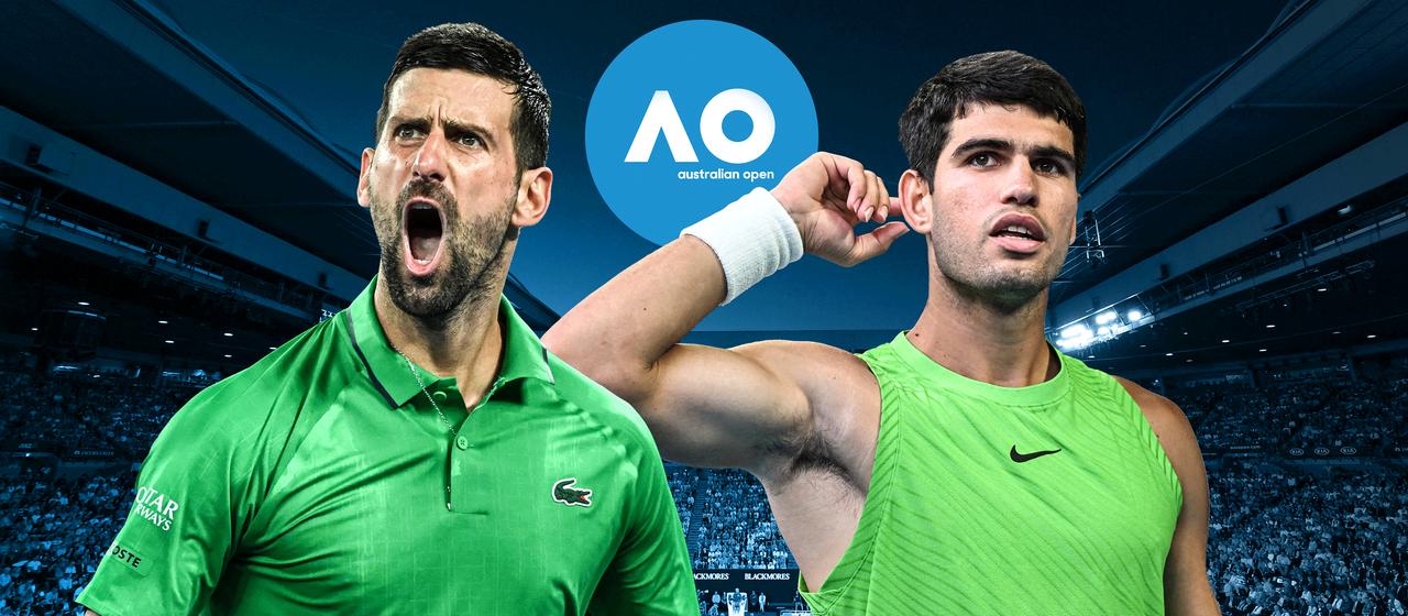 Novak Djokovic and Carlos Alcaraz