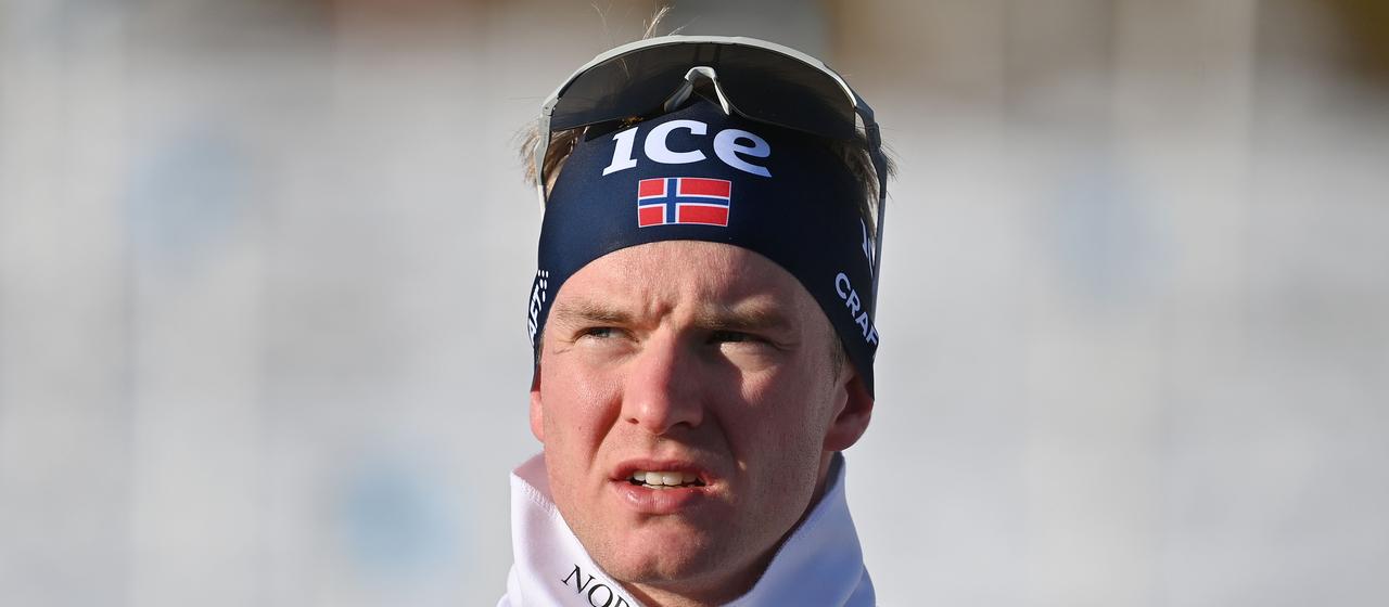 The Norwegian biathlete Johan Olav Botn