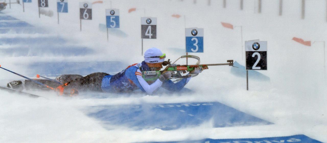 Symbolic image - capricious weather in Oberhof