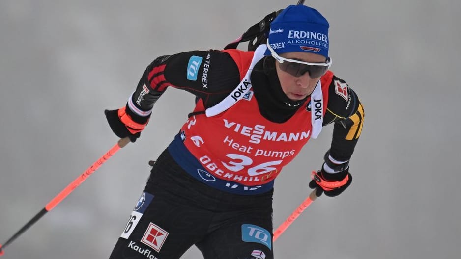 Franziska Preuß: The German biathlete is fighting for a podium place before the Olympics.