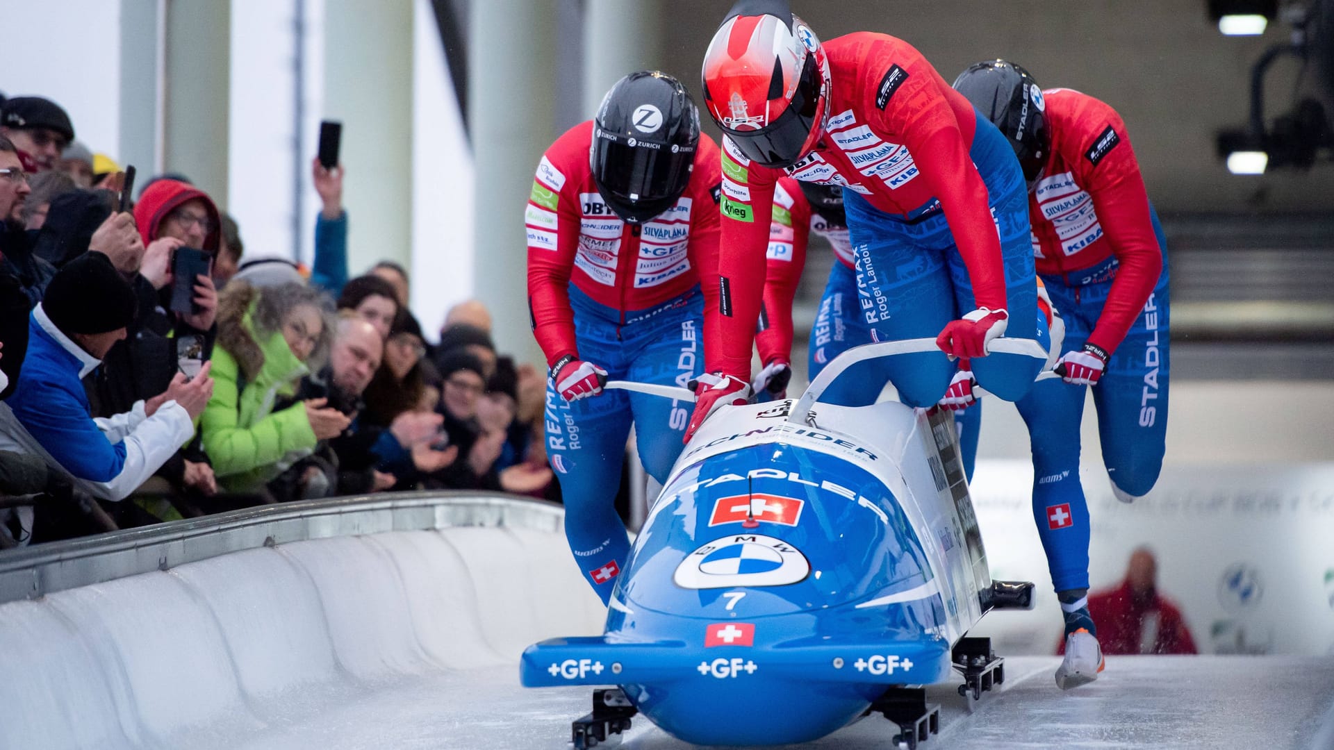 Michael Vogt's bobsleigh team: They won't be competing in Altenberg.
