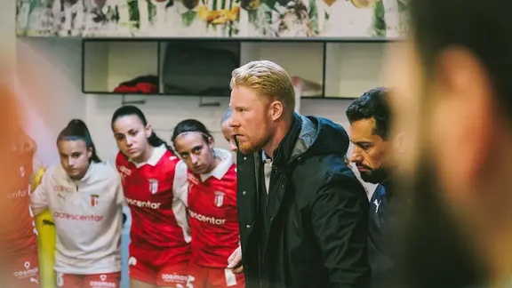 Football coach Marwin Bolz