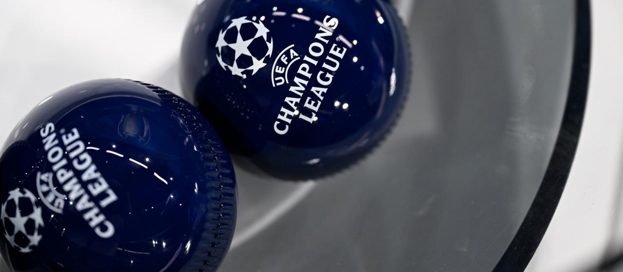 Champions League lottery balls