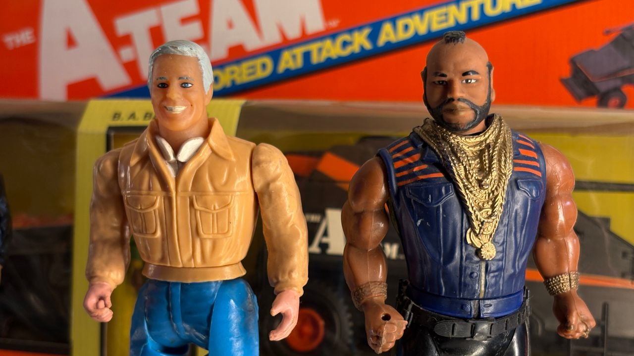 Toys from The A-Team.