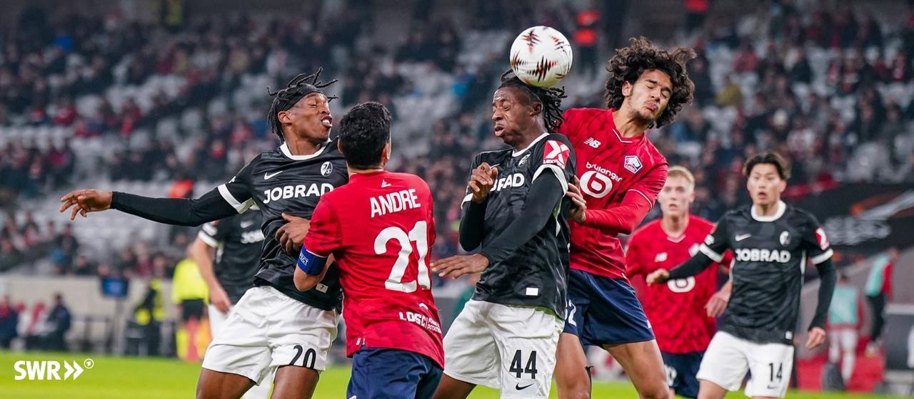 OSC Lille against SC Freiburg