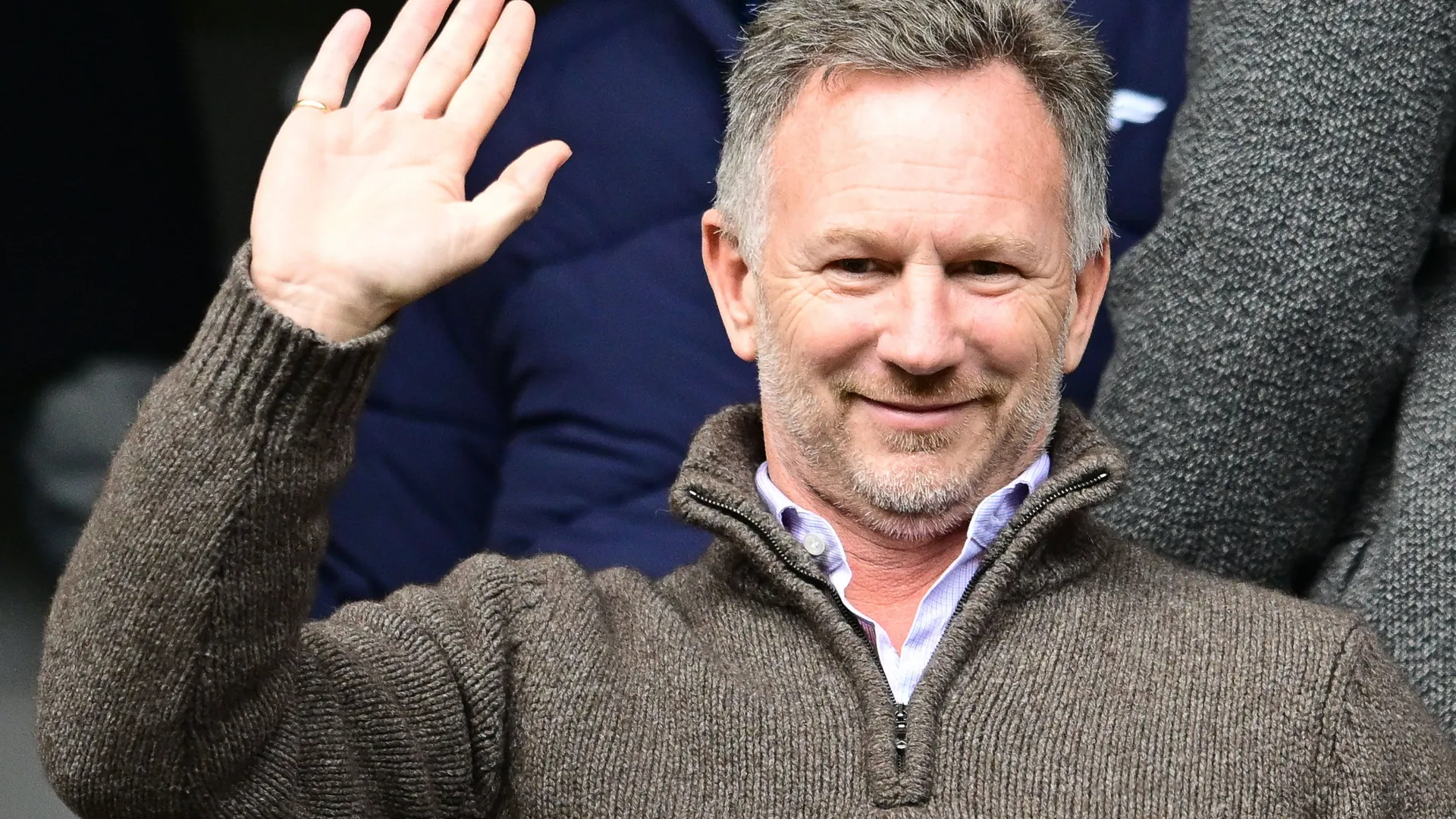 Christian Horner as a spectator at a football match in England. The Brit wants to return to Formal 1. (archive image)