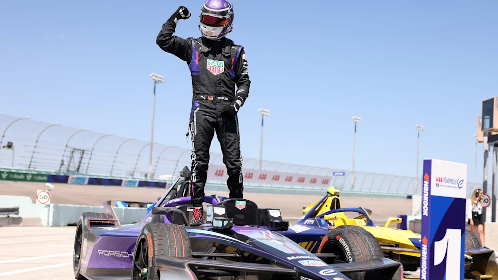 Pascal Wehrlein bei seinem Sieg in der vergangenen Saison