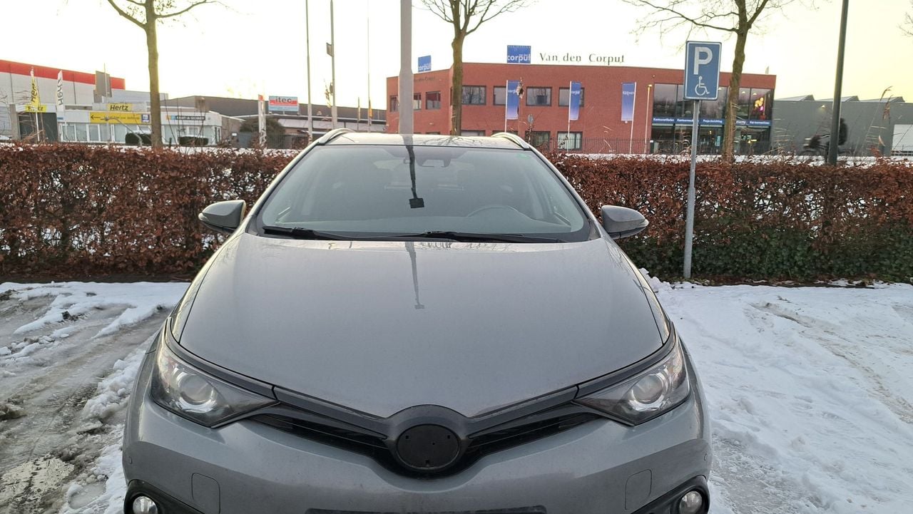 Jan's car without its Toyota emblem (Photo: Jan Martens.)