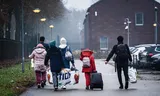 Migrants at the asylum seeker center and the registration center of the COA and the IND in Ter Apel.