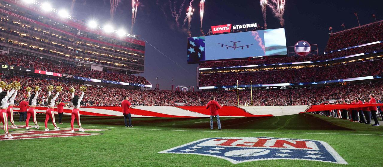 Fireworks at the 49ers stadium