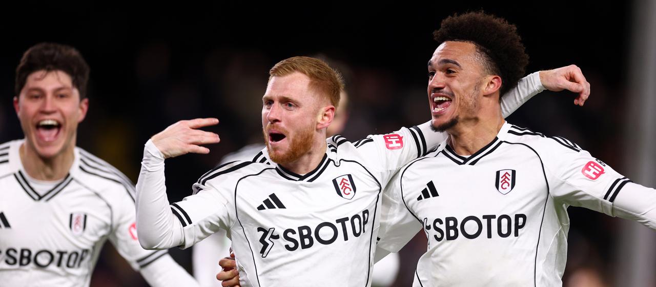 Celebrations at Fulham