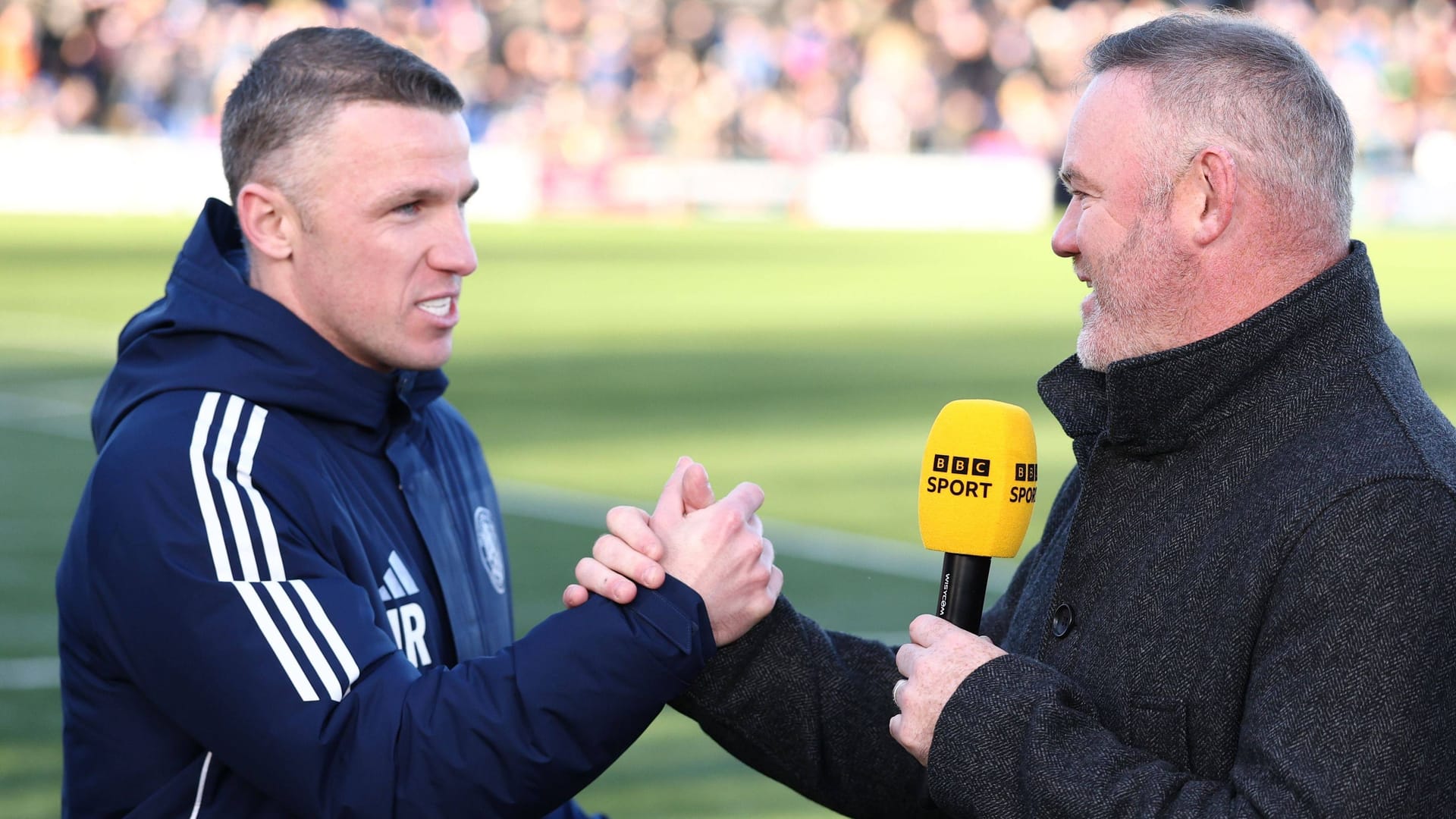 John (l.) and Wayne Rooney: The brothers have a five-year difference.