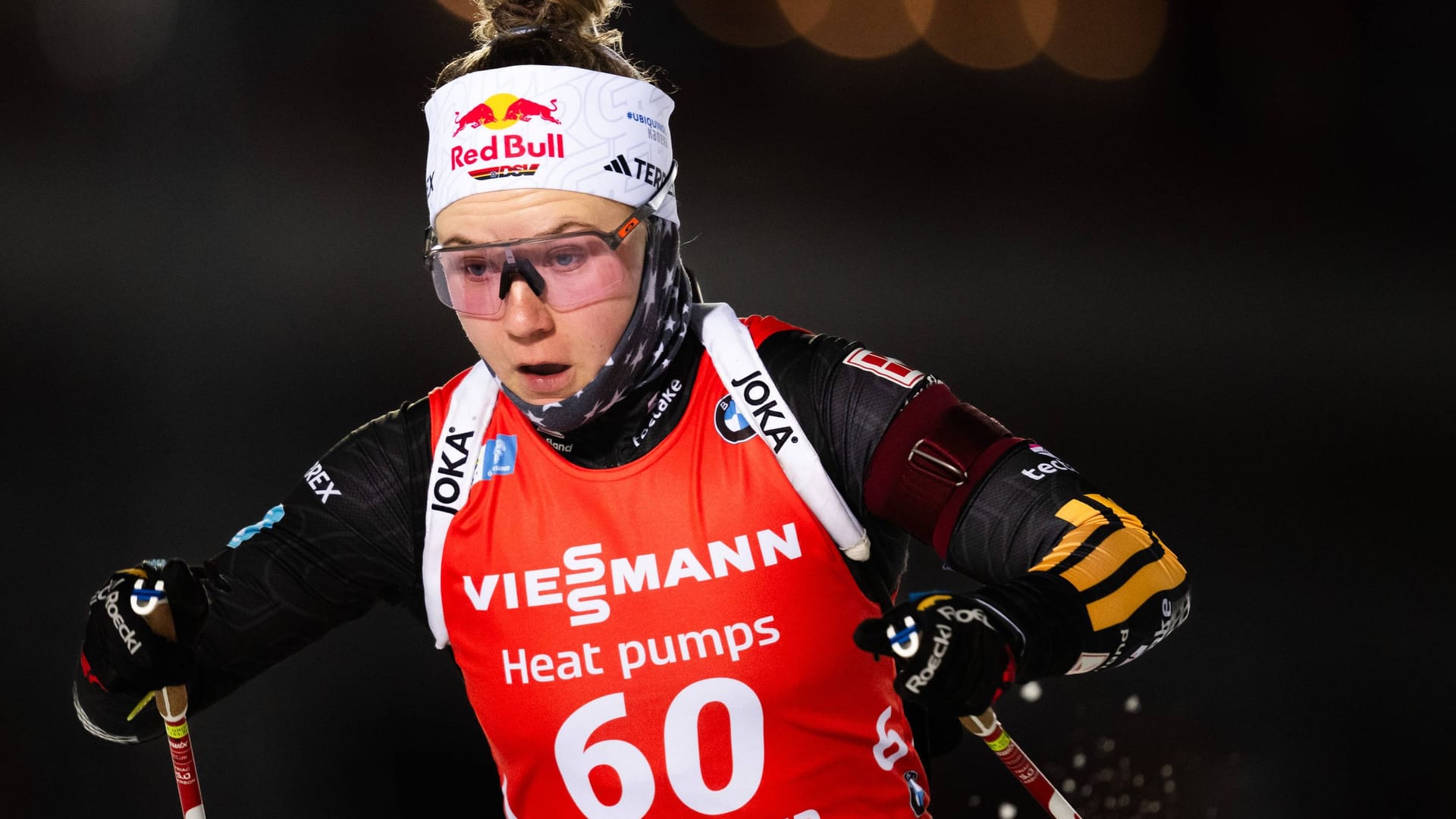 Selina Grotian: The German biathlete was recently ill.