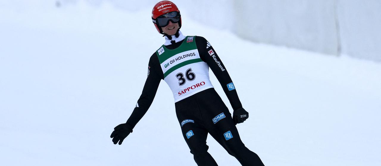 Ski jumper Karl Geiger