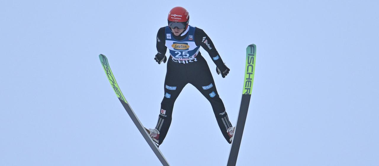 Karl Geiger in action