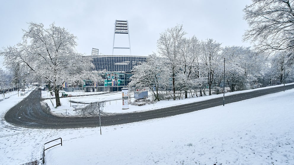 Im Weserstadion wird am Samstag kein Fußball gespielt. Das Spiel zwischen WErder und Hoffenheim wurde abgesagt