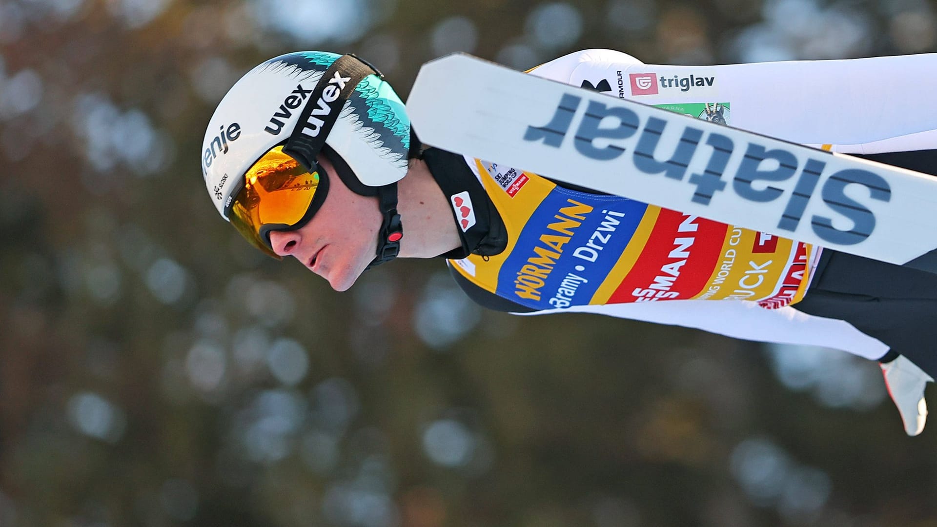 Domen Prevc: He won gold on the large hill and in the team at the World Championships this year. Domen Prevc: He won gold on the large hill and in the team at the World Championships this year.