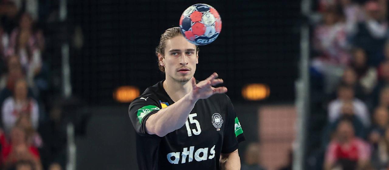 Juri Knorr in the friendly against Croatia