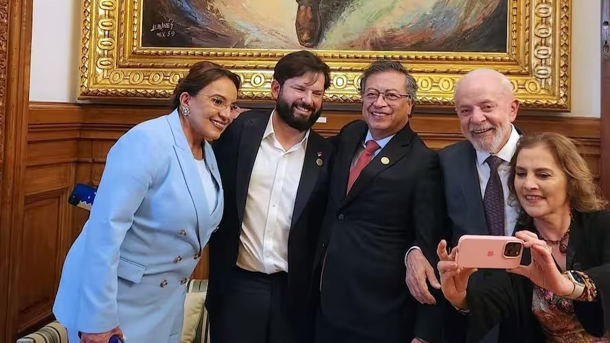 Castro, Boric, Petro and Lula
