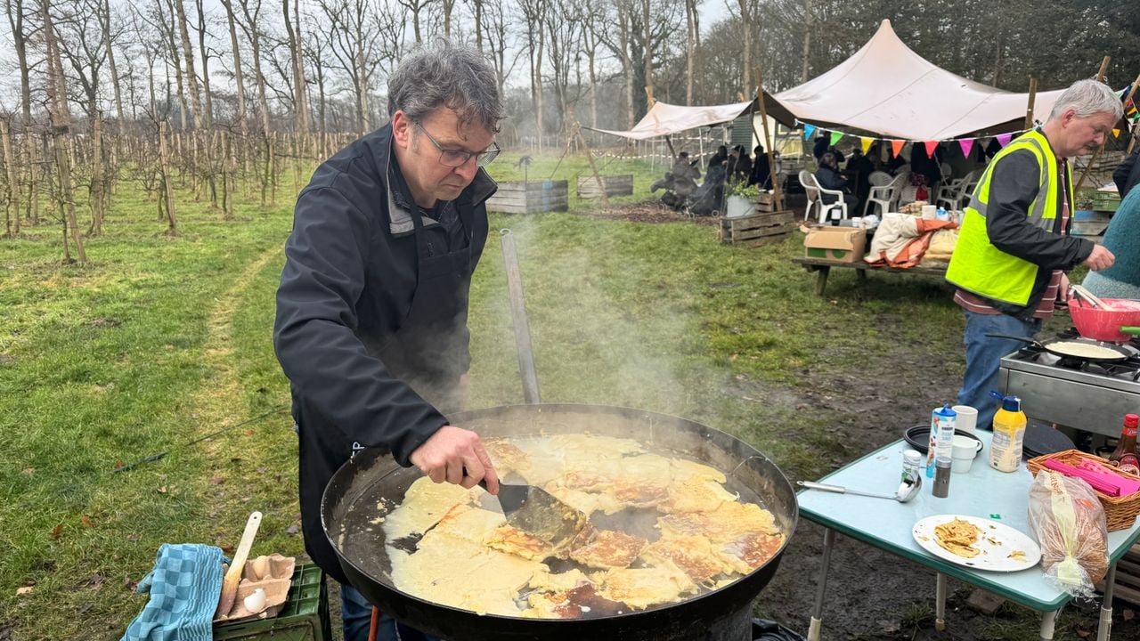 Creative with 1800 eggs in Boxtel during the egg festival (photo: Buske)