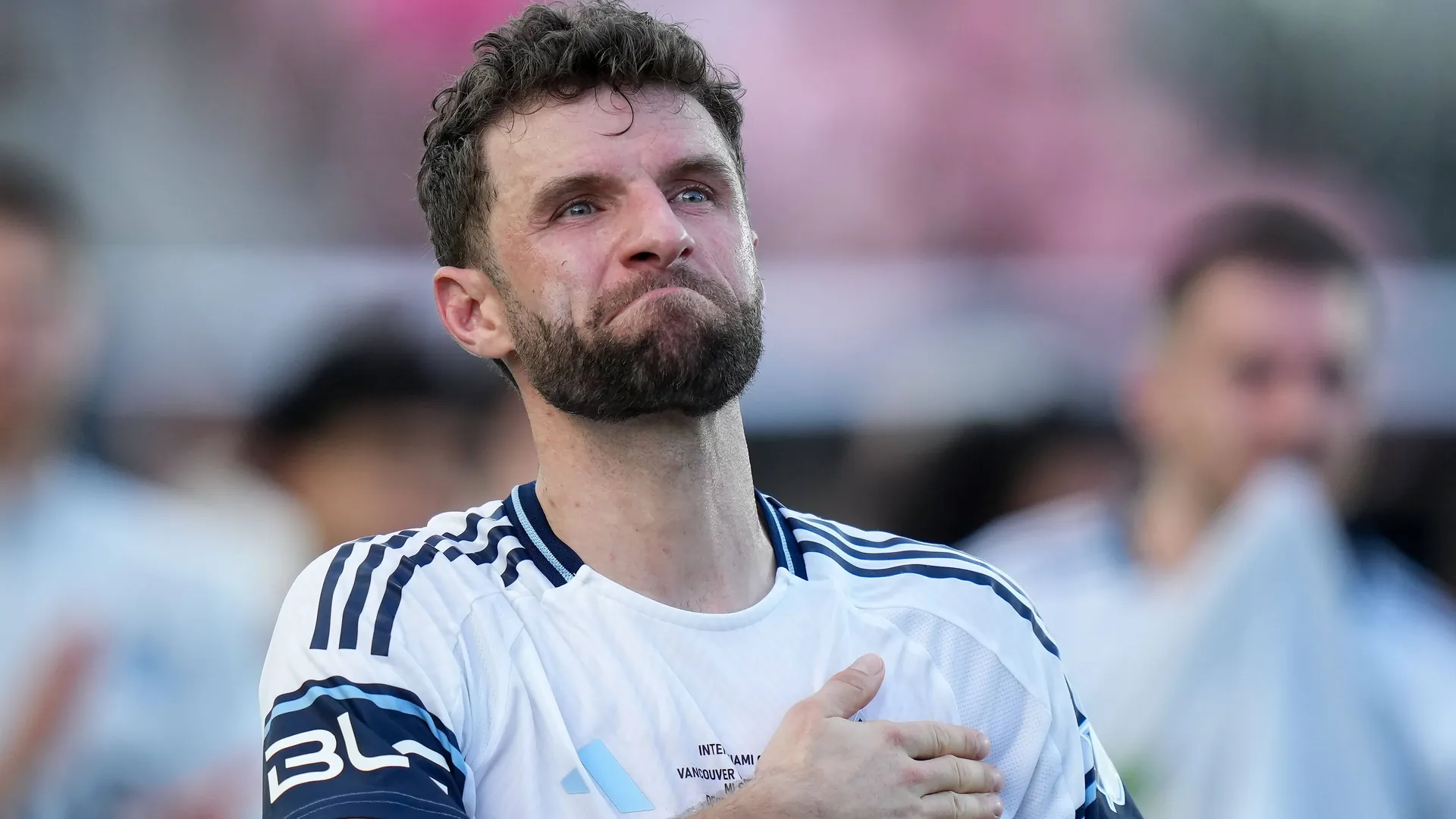 Thomas Müller: In an interview with Sky he talked about the DFB team's chances of winning the title at the upcoming World Cup. Thomas Müller: In an interview with Sky he talked about the DFB team's chances of winning the title at the upcoming World Cup.
