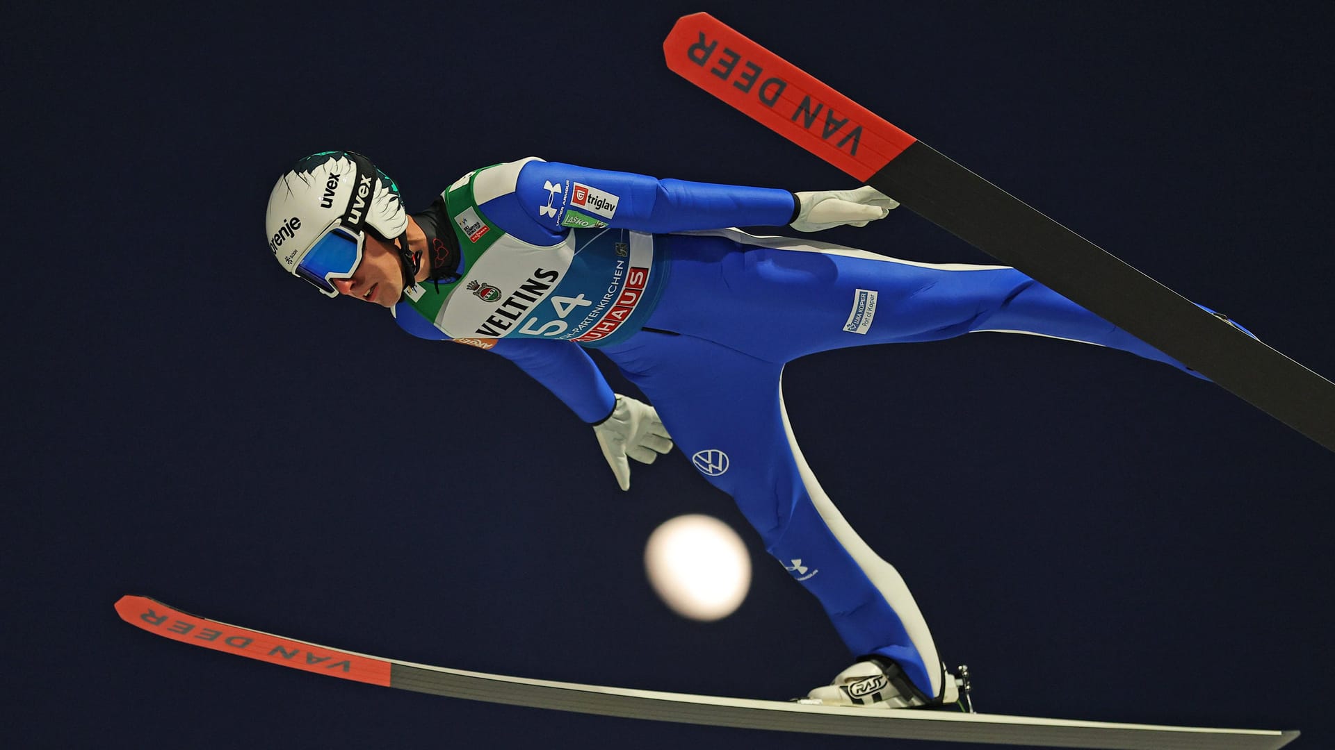 Timi Zajc: In Garmisch-Partenkirchen he wasn't even allowed to show his skills.