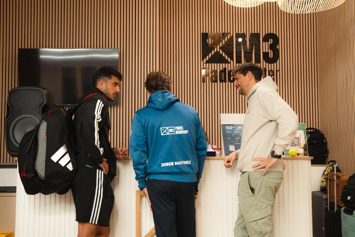 Ale Galán is the greatest exponent of the M3 Padel Center