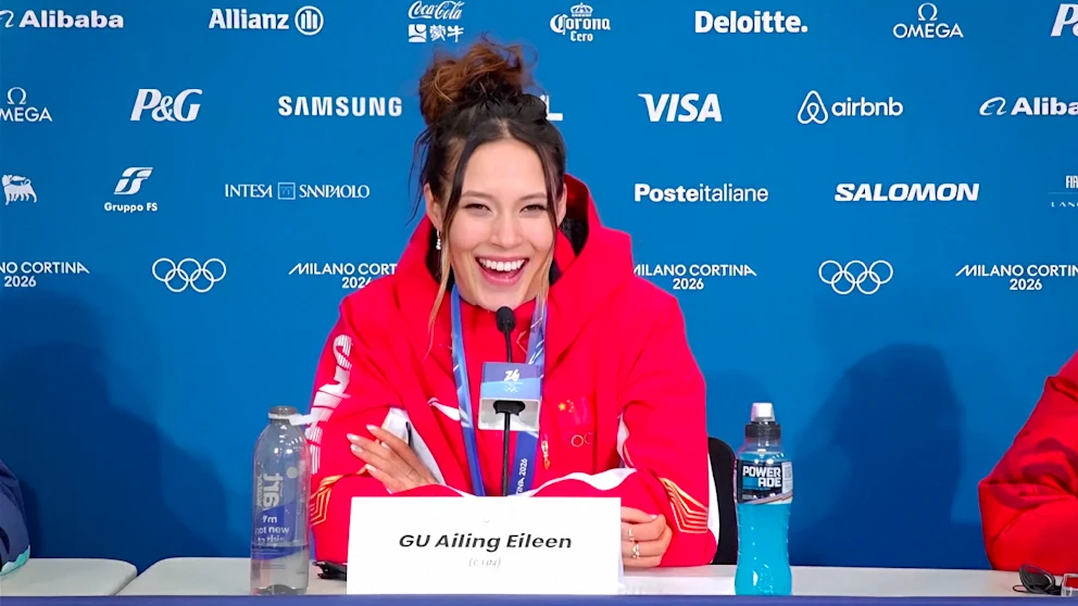 Nach frecher Reporter-Frage: Ski-Ikone Eileen Gu bricht in höhnisches Gelächter aus