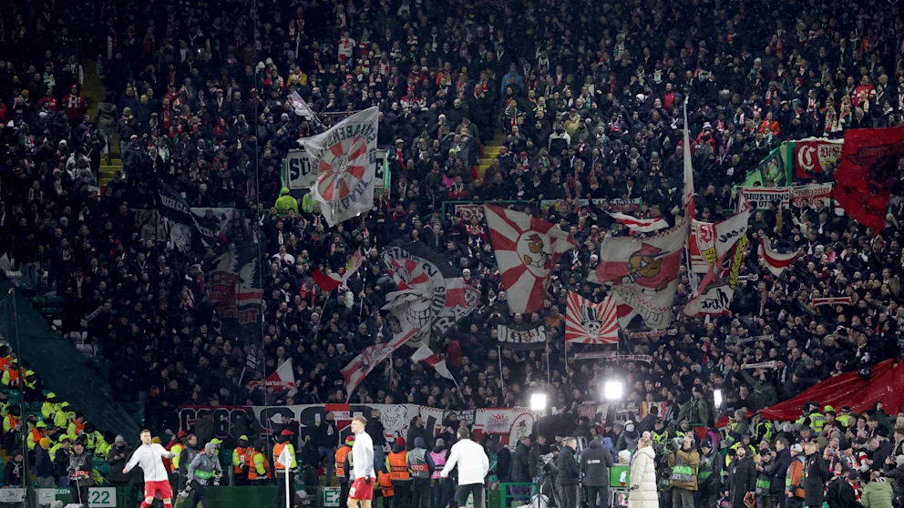 Die Stuttgart-Fans waren das ganze Spiel über lautstark zu hören