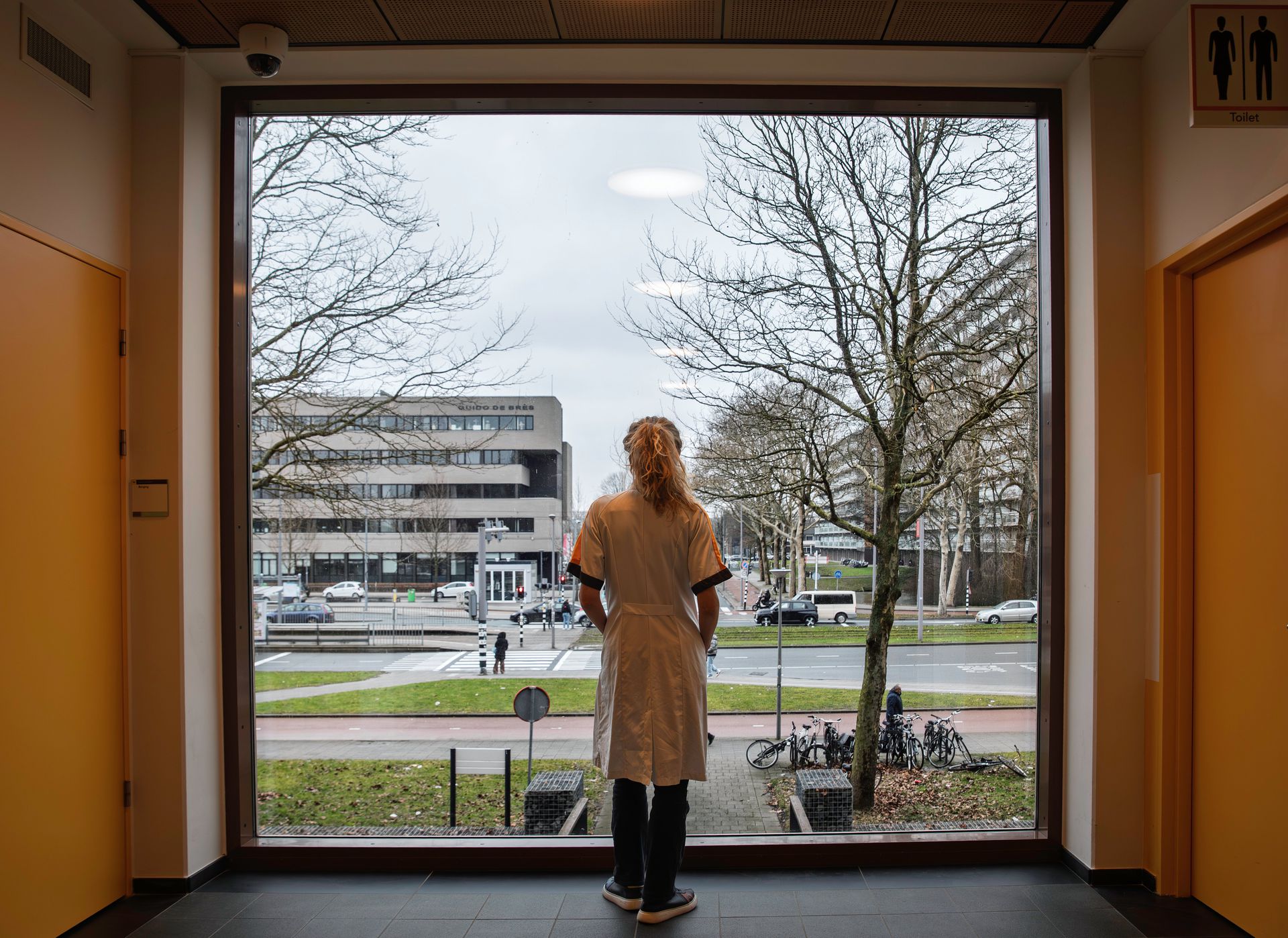 Marleen Harkes at the Maasstad Hospital in Rotterdam.