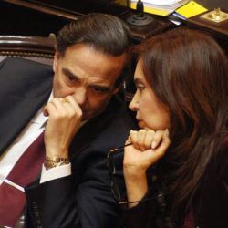 Miguel Pichetto and Cristina Kirchner | Photo: CEDOC