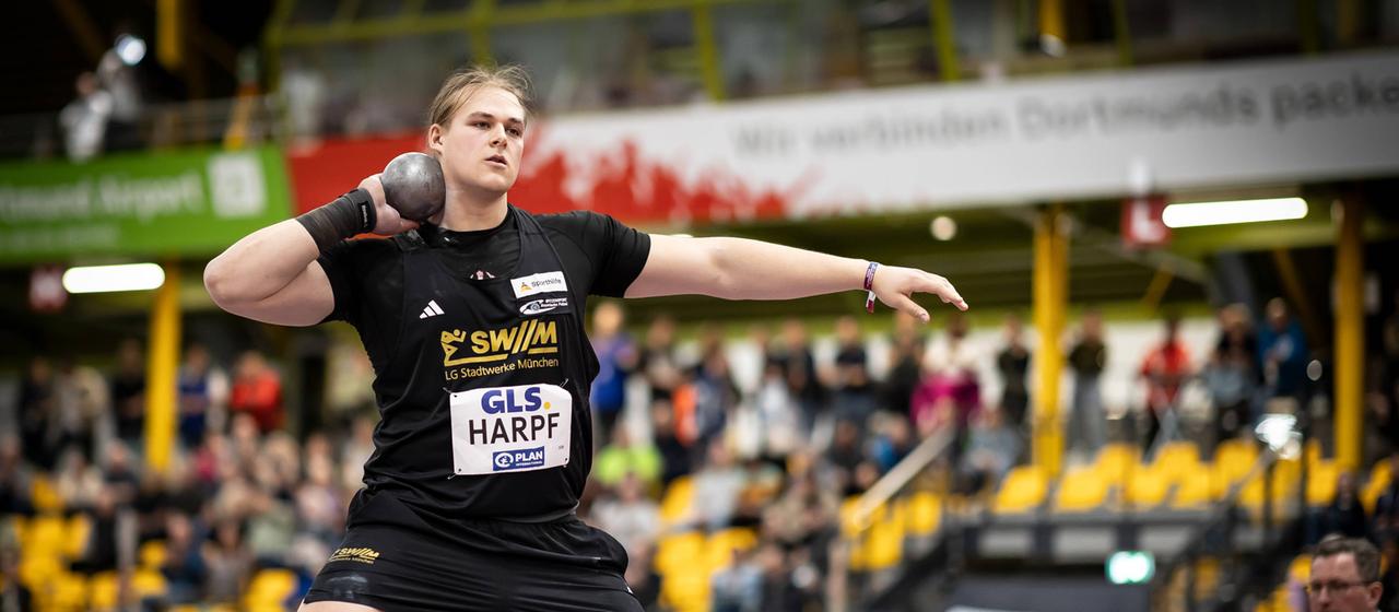 Georg Harpf becomes German champion in the men's shot put