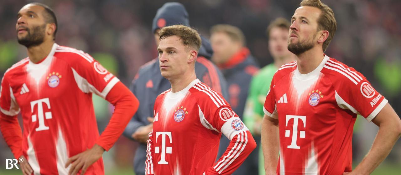 Jonathan Tah, Joshua Kimmich and Harry Kane (from left)