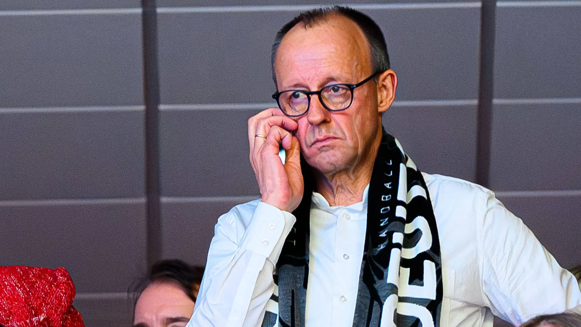 Friedrich Merz: He watched the final from the stands.