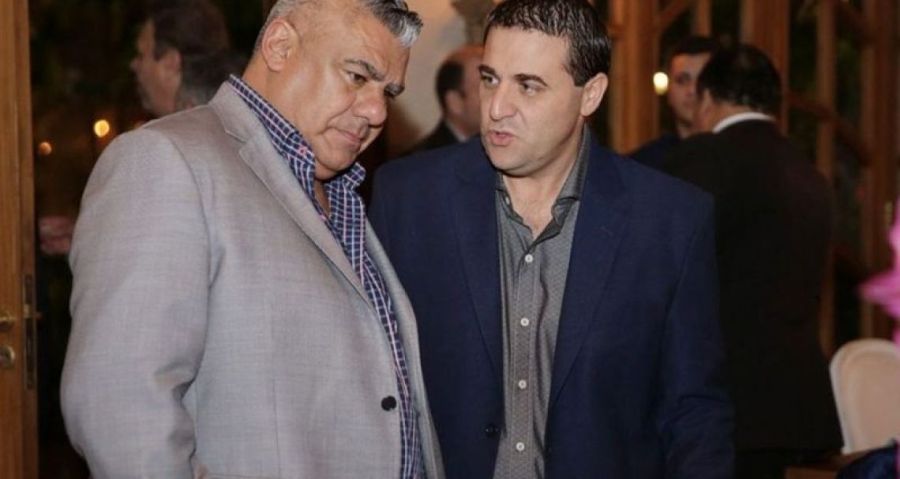 Claudio Tapia and Pablo Toviggino