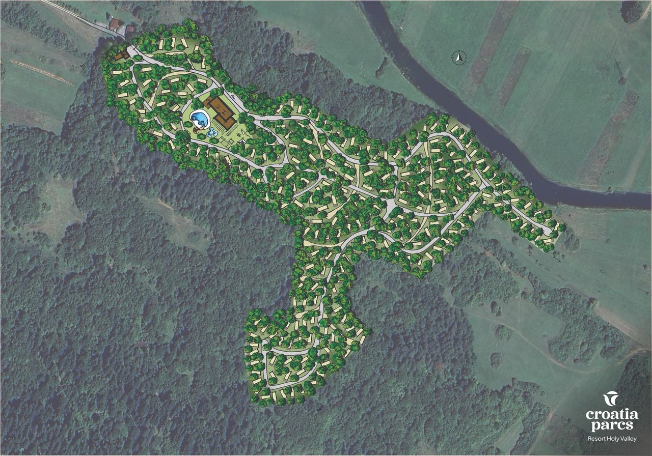 Resort Holey Valley is located in the middle of nature.