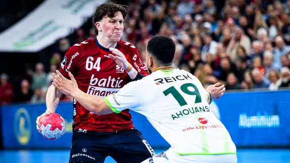 Lasse Möller from SG Flensburg-Handewitt | IMAGO/BEAUTIFUL SPORTS/Mario M. Koberg Lasse Möller from SG Flensburg-Handewitt