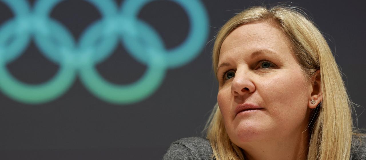IOC President Kirsty Coventry