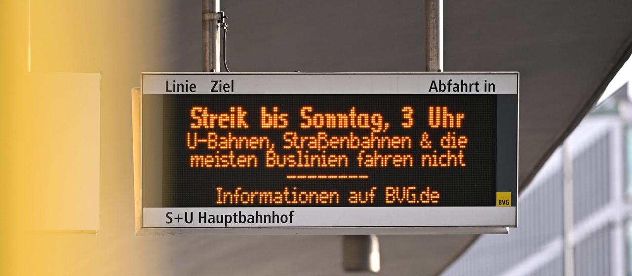 Public transport strike