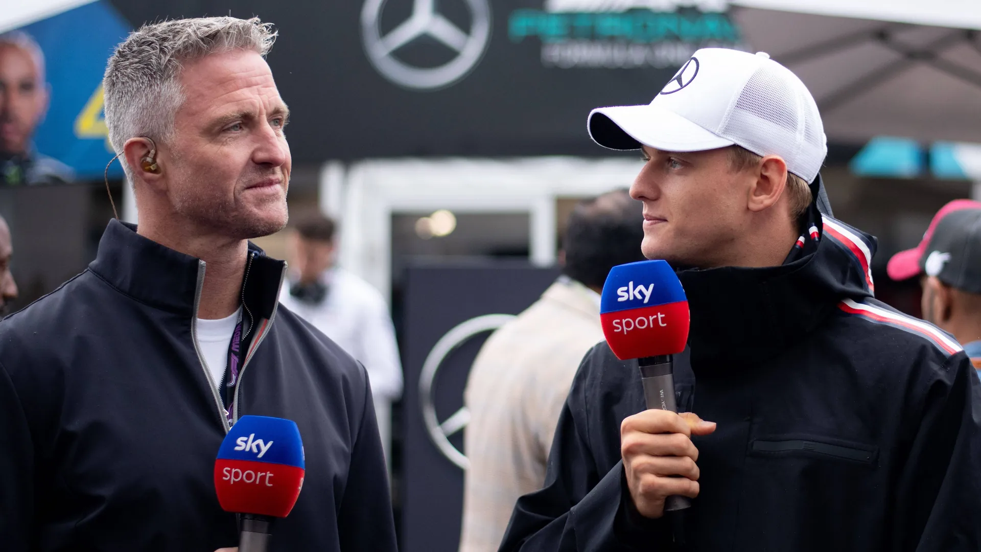 Ralf Schumacher (left) with nephew Mick: The son of record world champion Michael Schumacher is still looking for a way back to Formula 1. Ralf Schumacher (left) with nephew Mick: The son of record world champion Michael Schumacher is still looking for a way back to Formula 1.